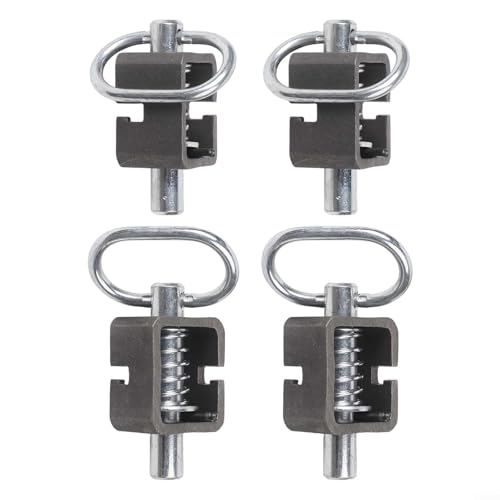 Sichere 24 robuste Anhängertorverriegelung mit Federverriegelung für zuverlässige Anhängertüren und einfache Installation (2 Stück) von LifenaviStore