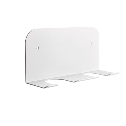 Siebträgerhalterung für Kaffee, Stahl-Design zur Wandmontage, schafft Platz auf der Theke (Weiß L) von LifenaviStore
