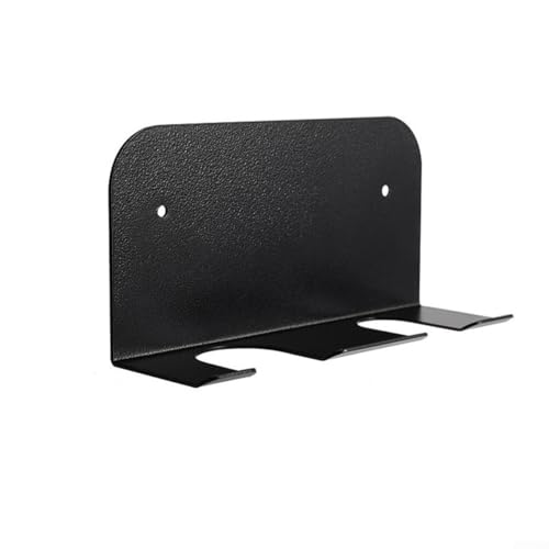 Siebträgerhalterung für Kaffee, Stahl-Design zur Wandmontage, schafft Platz auf der Theke (schwarz L) von LifenaviStore