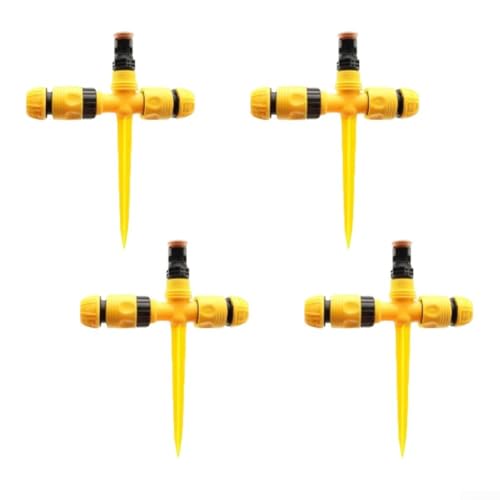 Sprinkler Set 4PC Automatisches Wassersprühgerät für Garten und Terrasse mit einstellbaren Mustern Sprinkler Set 4PC Automatisches Wassersprühgerät für Garten und Terrasse mit einstellbaren Mustern von LifenaviStore