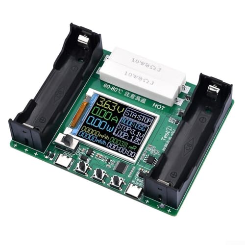 Typ C LCD-Display Batteriekapazitätstester für Lithium-Batterie-Kapazitätsmessung bis zu 99999 mAh und 99999 mWh Typ C LCD-Display Batteriekapazitätstester für Lithium-Batterie-Kapazitätsmessung bis zu 99999 mAh und 99999 mWh von LifenaviStore