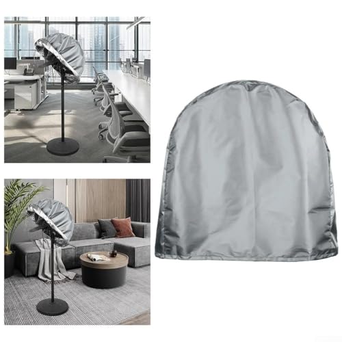 Übergroße Abdeckung für elektrische Ventilatoren zum Schutz der Lüfter vor Staub und Elementen, 76 x 22 x 76 cm (grau) von LifenaviStore