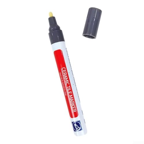 Wasserdichter Fliesennahtstift für Fugenrestaurierung, schnell trocknend und einfach auf mehreren Oberflächen zu verwenden (dunkelgrau) von LifenaviStore