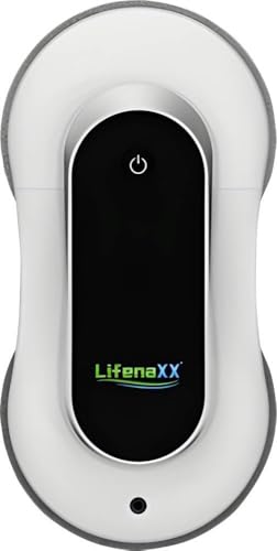 Lifenaxx Fortschrittlicher Fensterreinigungsroboter LX-055, elektrischer Fensterreiniger mit 2 Sprühdüsen, hohe Saugkraft, großer 70-ml-Wassertank, Fernbedienung – ideal für Fenster, Fliesen, Spiegel Lifenaxx Fortschrittlicher Fensterreinigungsroboter LX-055, elektrischer Fensterreiniger mit 2 Sprühdüsen, hohe Saugkraft, großer 70-ml-Wassertank, Fernbedienung – ideal für Fenster, Fliesen, Spiegel von Lifenaxx