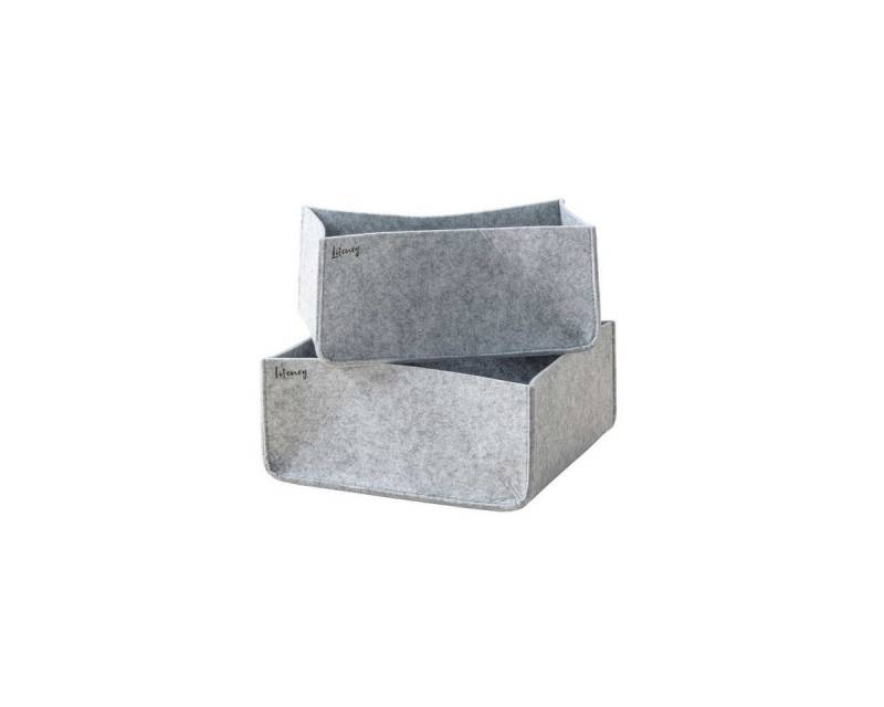 Lifeney Aufbewahrungsbox Aufbewahrungsbox 2er Set – Schrank Organizer von Lifeney