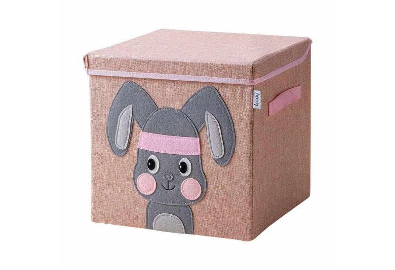 Lifeney Faltbox Aufbewahrungsbox mit Deckel Hase von Lifeney