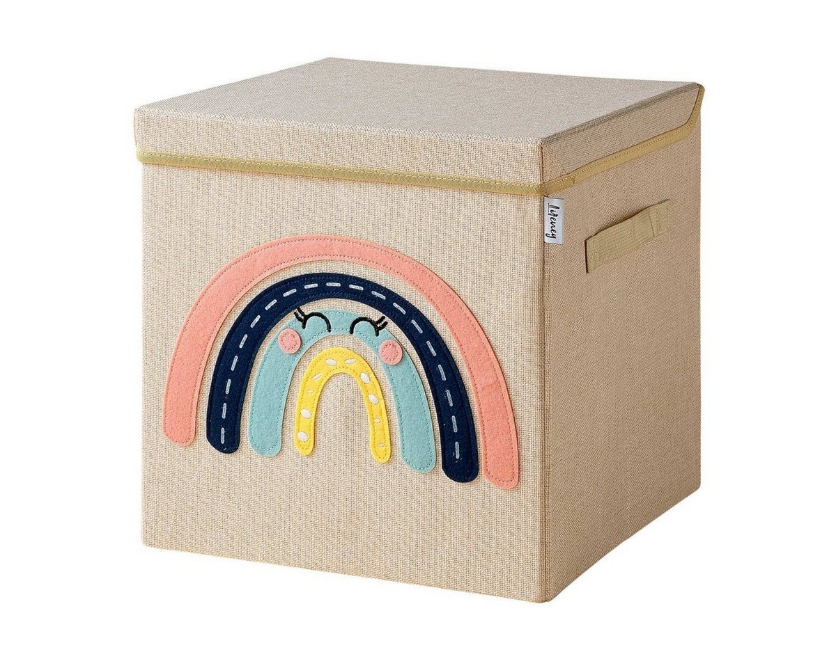 Lifeney Faltbox Aufbewahrungsbox, Stauraumbox mit Deckel, Ordnungsbox Lifeney Faltbox Aufbewahrungsbox, Stauraumbox mit Deckel, Ordnungsbox von Lifeney