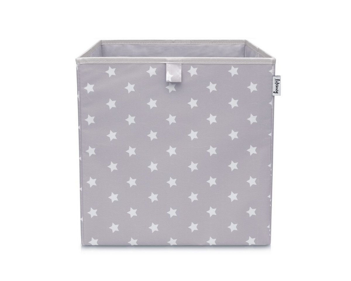 Lifeney Faltbox Aufbewahrungsbox Sterne, Hellgrau Lifeney Faltbox Aufbewahrungsbox Sterne, Hellgrau von Lifeney