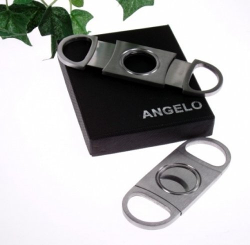 Angelo 500150 Abschneider, Metall, chrom, 2 klingen, 9 cm, diverse Kunststoffe, 10 x 10 x 10 cm von Lifestyle-Ambiente
