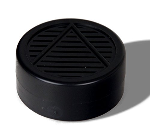 Humidor-Polymerbefeuchter rund schwarz 5,3x2,0cm mit Magnethalterung von Lifestyle-Ambiente