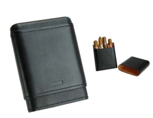 Lifestyle-Ambiente Adorini Zigarrenetui Leder 3-5 Zigarren schwarz inkl Tastingbogen von Lifestyle-Ambiente