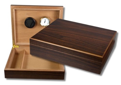 Lifestyle-Ambiente Humidor V-240 Walnut Polymerbefeuchter inkl Tastingbogen von Lifestyle-Ambiente
