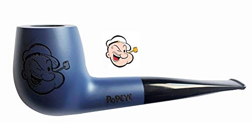 Lifestyle-Ambiente Meisterstück Vauen Pfeife Popeye 111 PY glatt blau inkl Tastingbogen von Lifestyle-Ambiente