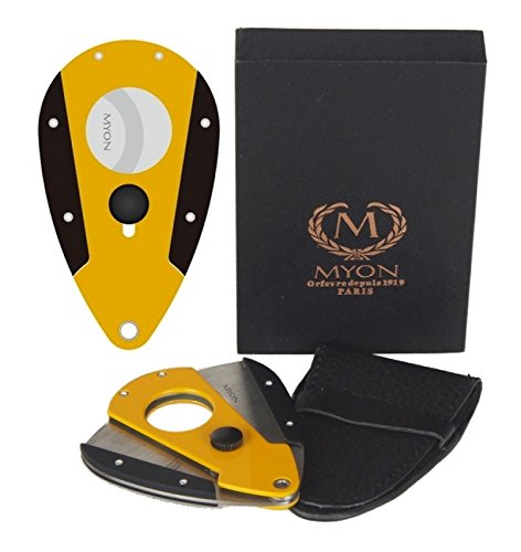 Lifestyle-Ambiente Myon Paris Zigarrencutter Butterfly Racing Edition Lack gelb inkl Tastingbogen Lifestyle-Ambiente Myon Paris Zigarrencutter Butterfly Racing Edition Lack gelb inkl Tastingbogen von Lifestyle-Ambiente