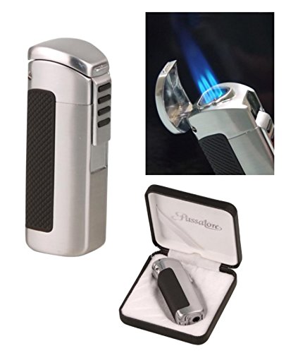 Passatore Zigarren Feuerzeug Chrom-Satin 3fach Jetflamme mit Zigarrenbohrer inkl. Lifestyle-Ambiente Tastingbogen Passatore Zigarren Feuerzeug Chrom-Satin 3fach Jetflamme mit Zigarrenbohrer inkl. Lifestyle-Ambiente Tastingbogen von Lifestyle-Ambiente