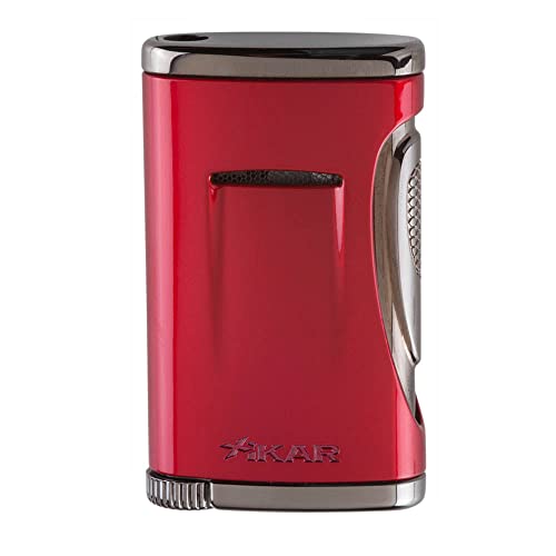 Lifestyle-Ambiente XIKAR Xidris Single Jet Feuerzeug rot inkl Tastingbogen von Lifestyle-Ambiente
