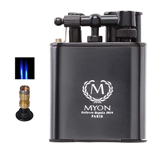 Lifestyle-Ambiente Zigarrenfeuerzeug MYON of Paris Racing Edition Black inkl. Zigarrenbohrer mit Schnappmechanik von Lifestyle-Ambiente