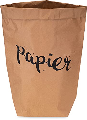 Lifestyle Lover Papiersack Paper Bag Sack Kraftpapier Beutel Mülleimer Braun (Papier) von Lifestyle Lover