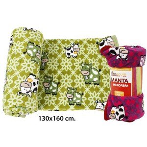 Lifestyle - Mikrofaser-Decke Sortiert, 130 x 160 cm von Lifestyle