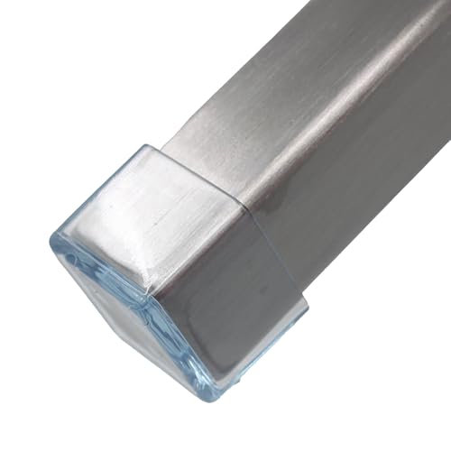 25mm Quadratische Transparent Gummi Schutzkappen Endkappen Stopper Für Tisch Stühle Möbel Beine Von Lifeswonderful (100) von Lifeswonderful
