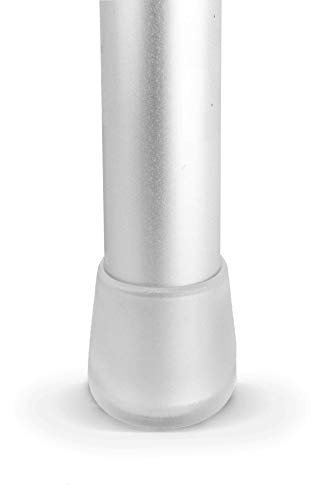 Lifeswonderful - 16 Stück Gewölbte Transparente Schutzkappen für Möbel, Tische und Stühle - viele Größen (22mm) von Lifeswonderful