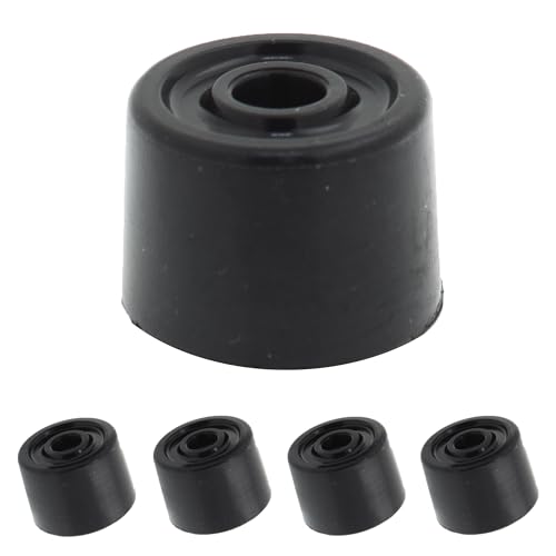 Lifeswonderful - 4 Stk Silikongummi-Türstopper, Puffer, Stopper oder Gummifüsse zum Anschrauben - 35mm Durchmesser - Schwarz Lifeswonderful - 4 Stk Silikongummi-Türstopper, Puffer, Stopper oder Gummifüsse zum Anschrauben - 35mm Durchmesser - Schwarz von Lifeswonderful
