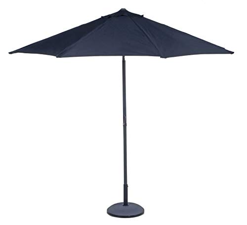 Lifetime Garden - Luxe Sonnenschirm - Parasol - 300 cm - Schwarz von Lifetime Garden