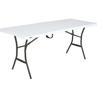 Kunststoff Klapptisch Camping Weiß 183x70x74 cm - Lifetime von Lifetime