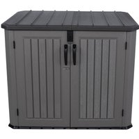 LIFETIME Mülltonnenbox »Phil«, BxHxT: 146 x 128 x 94 cm, für 2 x 240 L Mülltonnen, Kunststoff - grau LIFETIME Mülltonnenbox »Phil«, BxHxT: 146 x 128 x 94 cm, für 2 x 240 L Mülltonnen, Kunststoff - grau von Lifetime