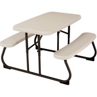 LIFETIME Picknicktisch, 2-4 Sitzplätze, grau - grau | beige von Lifetime