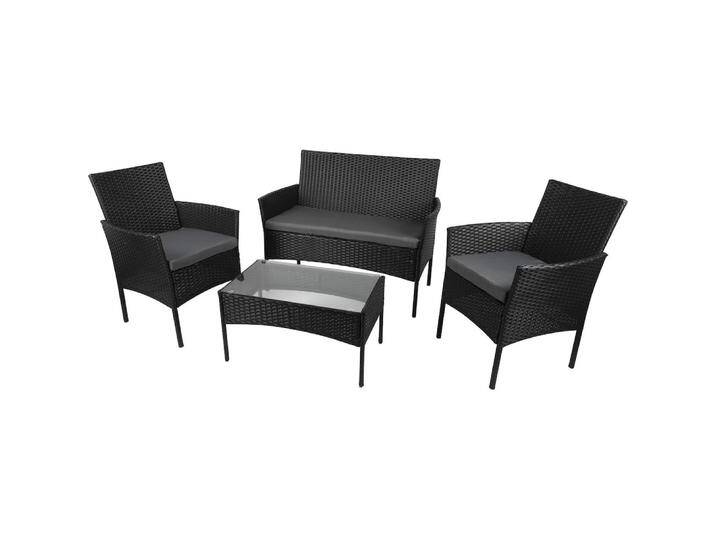Lifetime, Gartenlounge, Loungeset Berlin 4pcs von Lifetime