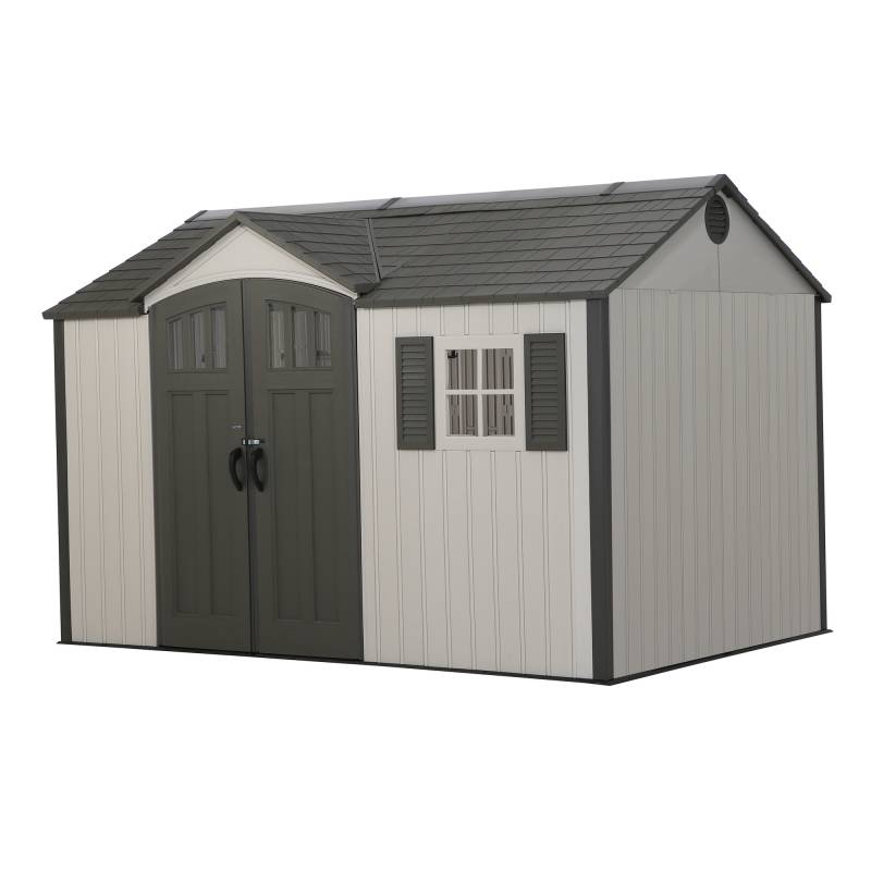 Lifetime Gerätehaus 'Texas' lichtgrau 375,92 x 243,84 x 238,76 cm von Lifetime