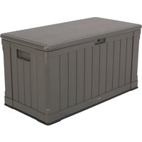 Kunststoff Kissen Aufbewahrungsbox 440 Liter Braun 64x128x67 cm - Lifetime von Lifetime