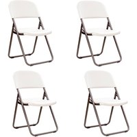 Lifetime Kunststoff Klappstuhl, 4er-Set 56x50x86 cm weiss Lifetime Kunststoff Klappstuhl, 4er-Set 56x50x86 cm weiss von Lifetime