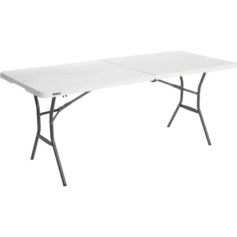 Lifetime Klapptisch Rechteckig Weiß 183 cm x 76 cm von Lifetime