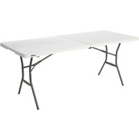 Lifetime - Kunststoff Klapptisch Camping Weiß 183x76x74 cm Lifetime - Kunststoff Klapptisch Camping Weiß 183x76x74 cm von Lifetime