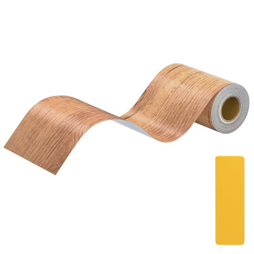 Lifuncren 10 cm x 5 m Tapetenbordüre Selbstklebend, Wasserdichtes Selbstklebende Bordüre Wandtattoo, Klebeband Holzoptik, Holzmaserung Reparatur Klebeband für Möbel Tür Boden Küche (Begonienholz) Lifuncren 10 cm x 5 m Tapetenbordüre Selbstklebend, Wasserdichtes Selbstklebende Bordüre Wandtattoo, Klebeband Holzoptik, Holzmaserung Reparatur Klebeband für Möbel Tür Boden Küche (Begonienholz) von Lifuncren