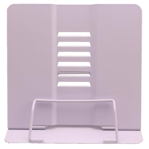 Lifup Buchständer Metall Verstellbarer Leseständer Buchstütz, Multifunktional Halterung Zum Lese Lila 20W x 19H x 15D cm von Lifup