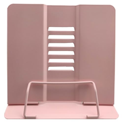 Lifup Buchständer Metall Verstellbarer Leseständer Buchstütz, Multifunktional Halterung Zum Lese Rosa 20W x 19H x 15D cm von Lifup