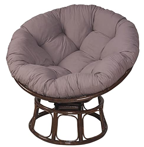 Lifup Hängesessel Kissen, Polster für Hängeschaukel Hängekorb Schaukel Korb, Rund Papasan Sessel Kissen Dunkelgrau Runden 180 cm von Lifup