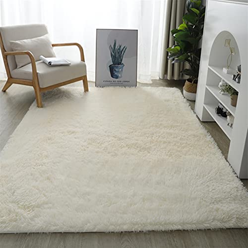 Lifup Teppich Shaggy Anti Rutsch Pflegeleicht, Rechteck Langflor Teppich für Wohnzimmer Schlafzimmer Kinderzimmer Beige 60 x 120 cm Lifup Teppich Shaggy Anti Rutsch Pflegeleicht, Rechteck Langflor Teppich für Wohnzimmer Schlafzimmer Kinderzimmer Beige 60 x 120 cm von Lifup