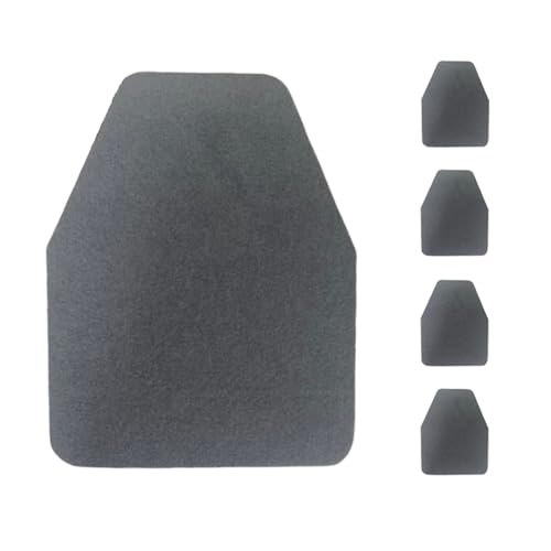 Lifup Urinalmatten rutschfeste Absorbierende Wasseraufnahme für Herren Badezimmer Toiletten Dunkelgrau 4 Stück 42 x 52 cm von Lifup