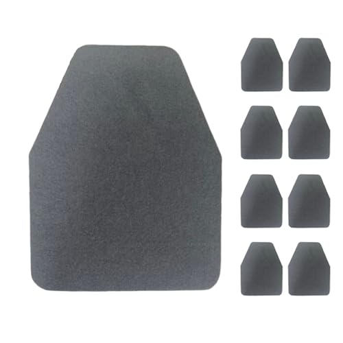 Lifup Urinalmatten rutschfeste Absorbierende Wasseraufnahme für Herren Badezimmer Toiletten Dunkelgrau 8 Stück 42 x 53 cm von Lifup