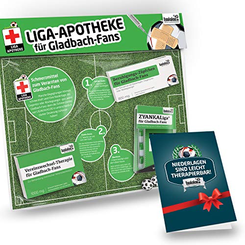 Ligakakao Filzpantoffel ist jetzt die Liga-APOTHEKE für Gladbach Fans by von Ligakakao
