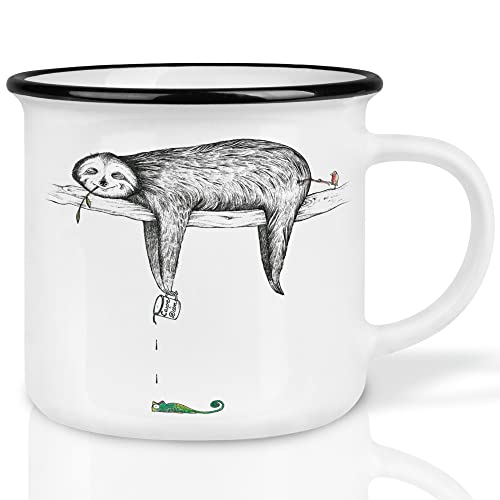 Ligarti® Keramiktasse [Design by H. Ligeti] Design Mug & handveredelter Becher I Spülmaschinengeeignete Tasse, Kaffeetasse, Teetasse, Cup von Ligarti