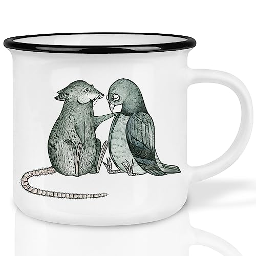 Ligarti® Keramiktasse [Design by H. Ligeti] Design Mug & handveredelter Becher I Spülmaschinengeeignete Tasse,Kaffeetasse, Teetasse, Cup (You Are Perfect) von Ligarti