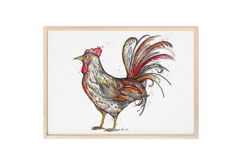 Ligarti Kunstdruck Kunstdruck - Hähnry von Ligarti