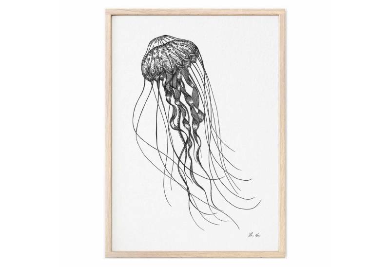 Ligarti Kunstdruck Kunstdruck - Tiefseequalle von Ligarti