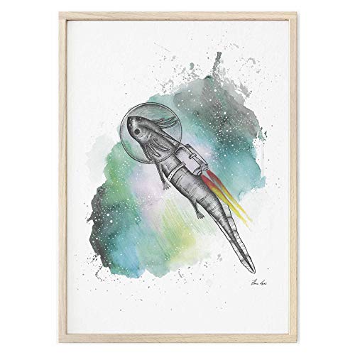 Ligarti Kunstdruck | hochwertiges Poster | Künstlerin Hanna Ligeti | (Astrolot, A3) von Ligarti