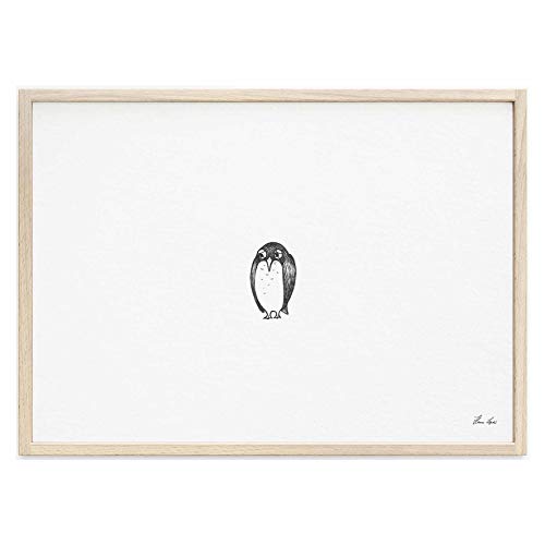 Ligarti Kunstdruck | hochwertiges Poster | Künstlerin Hanna Ligeti | (Pinguin Drama, A2) von Ligarti